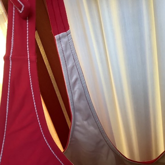 Eloquii Red Women's One Piece Swimsuit - Picture 8 of 10